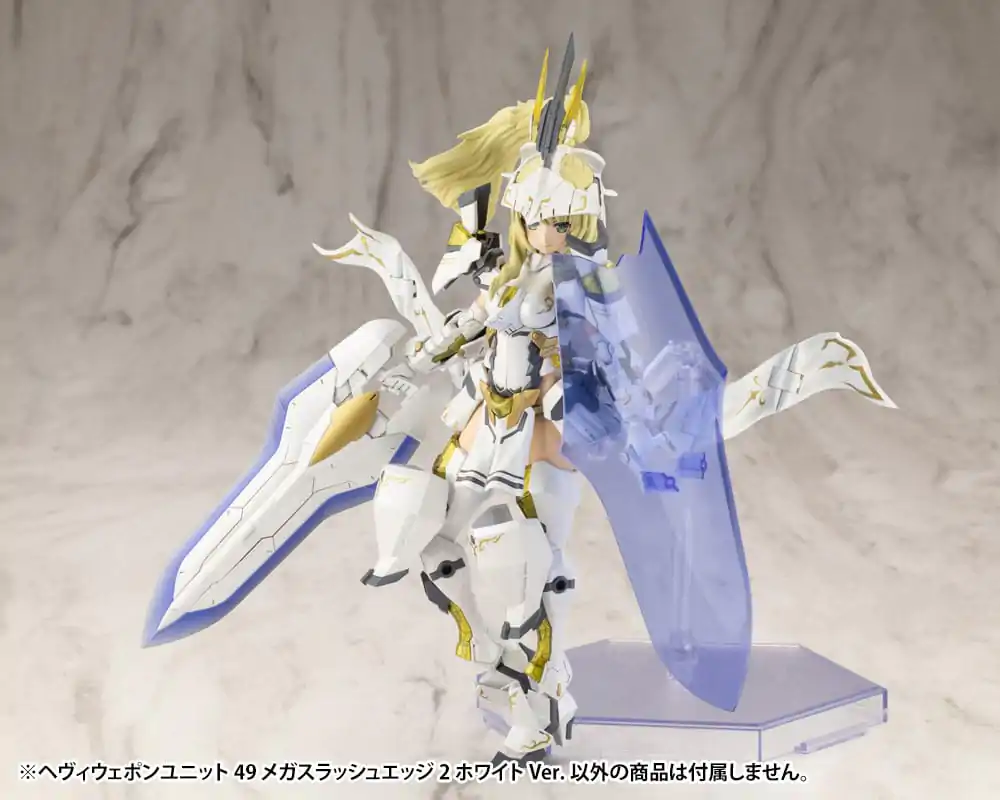 Kotobukiya M.S.G. Model Kit Heavy Weapon Unit 49 Mega Slash Edge 2 White Version Produktfoto