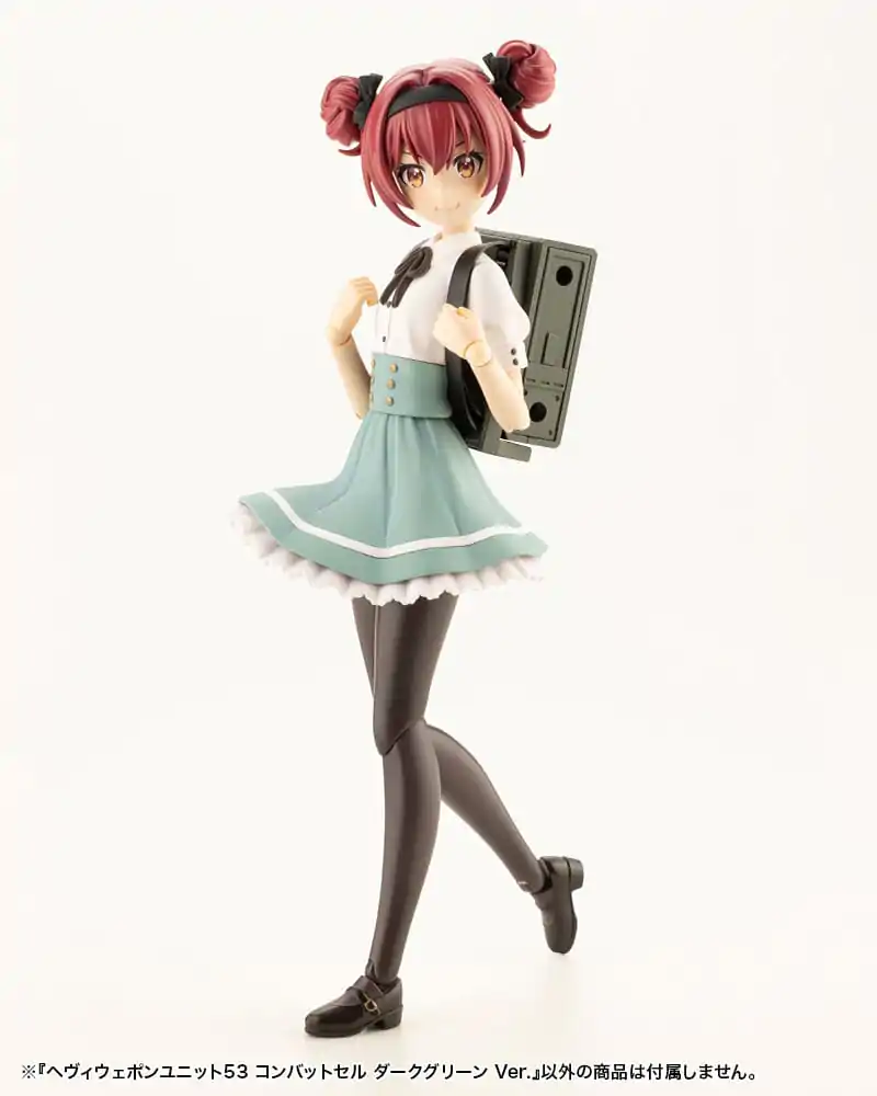 Kotobukiya M.S.G. Model Kit Heavy Weapon Unit 53 Combat Cell Dark Green Ver. Produktfoto