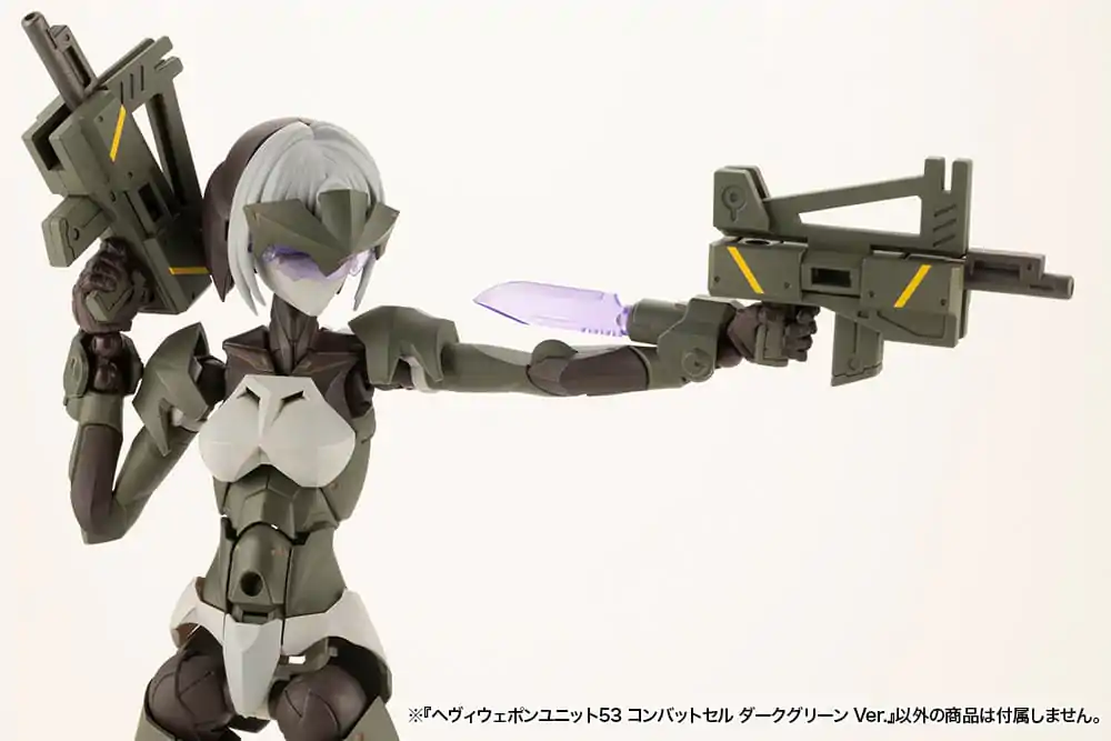 Kotobukiya M.S.G. Model Kit Heavy Weapon Unit 53 Combat Cell Dark Green Ver. Produktfoto