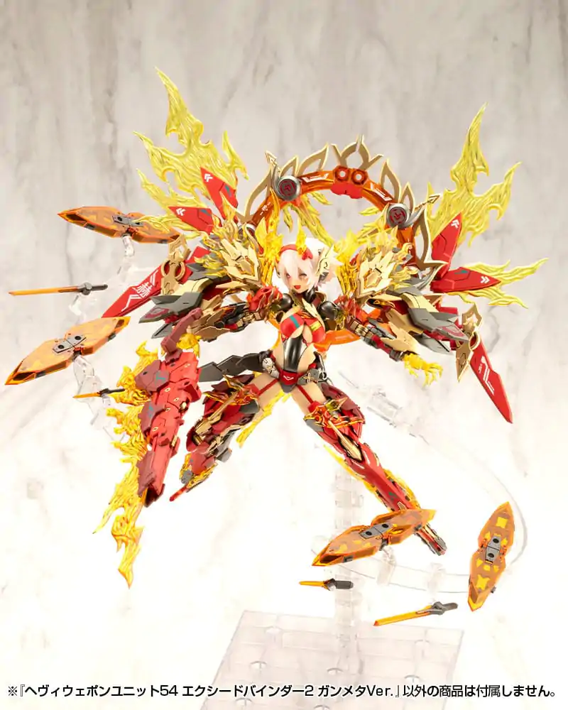 Kotobukiya M.S.G. Model Kit Heavy Weapon Unit 54 Exceed Binder 2 Gunmetallic Ver. Produktfoto