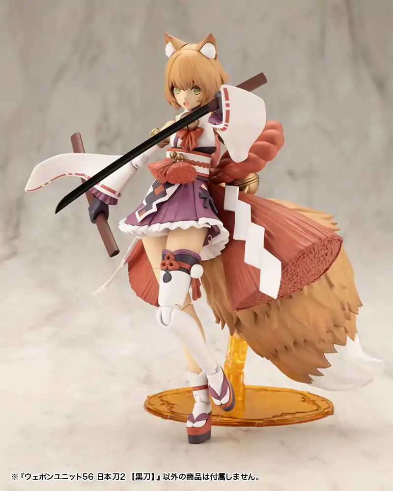 Kotobukiya M.S.G. Model Kit Heavy Weapon Unit 56 Japanese Sword 2 Black Sword Produktfoto