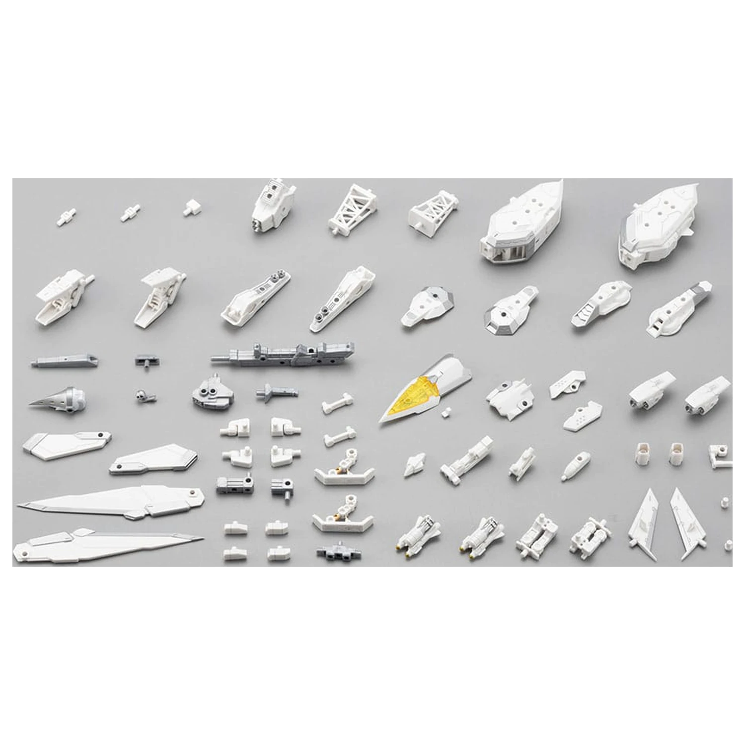 Kotobukiya M.S.G. Modell Bausatz Zubehör Set Schwere Waffeneinheit 64 Weiss Vogel Produktfoto