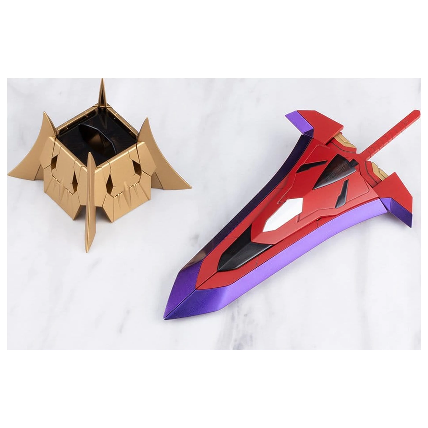 Kotobukiya M.S.G. Modell Bausatz Zubehör Set Heavy Weapon Unit 79 Knight Master Sword Chaos Ver. Produktfoto