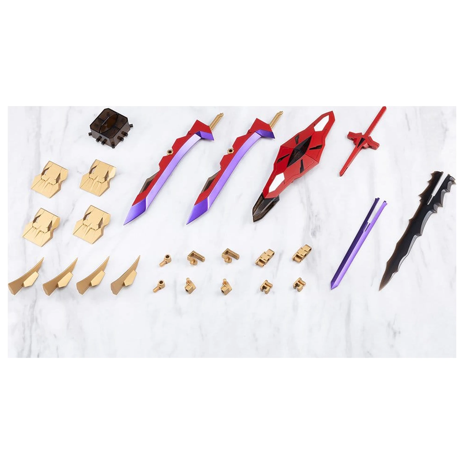 Kotobukiya M.S.G. Modell Bausatz Zubehör Set Heavy Weapon Unit 79 Knight Master Sword Chaos Ver. Produktfoto