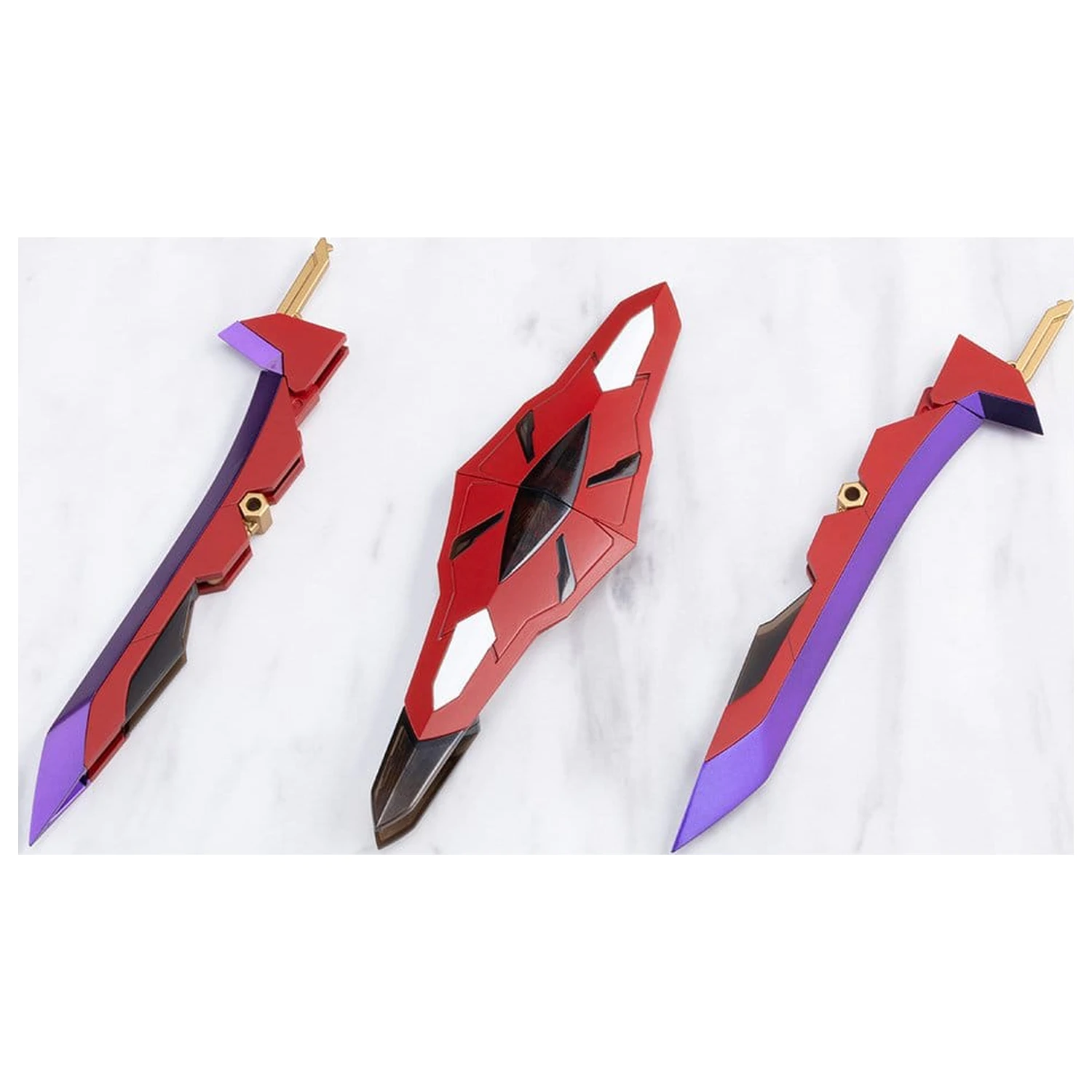 Kotobukiya M.S.G. Modell Bausatz Zubehör Set Heavy Weapon Unit 79 Knight Master Sword Chaos Ver. Produktfoto