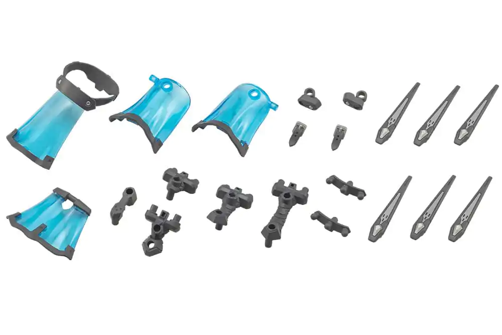 Kotobukiya M.S.G. Modellbausatz-Zubehör-Set Mecha Supply 28 Mission Cloak Gray Ver. Produktfoto