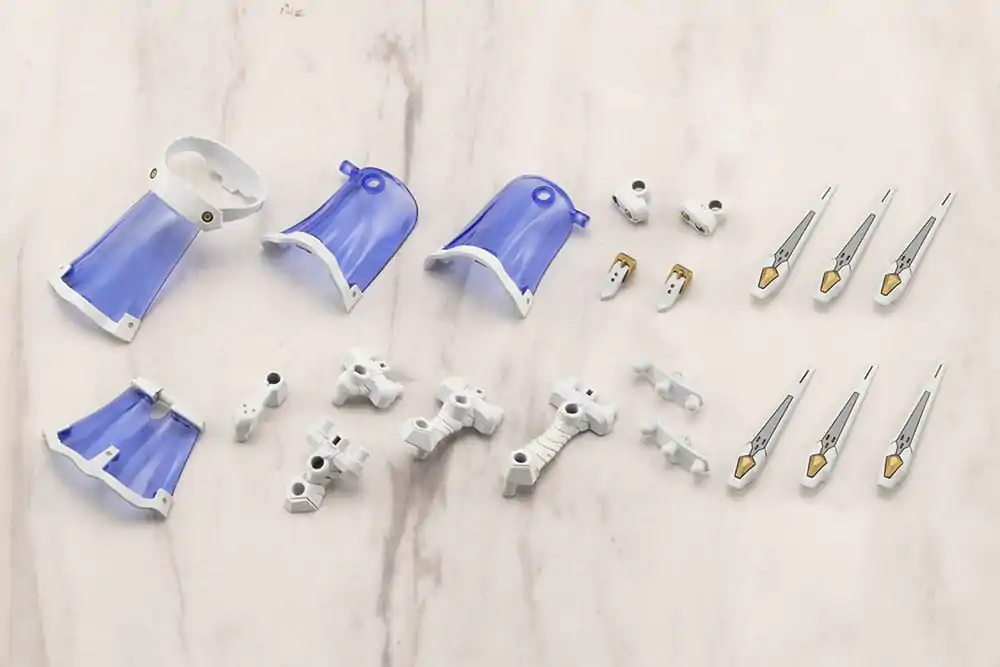 Kotobukiya M.S.G. Modellbausatz Zubehör-Set Mecha Supply 29 Missionsumhang White Ver. Produktfoto