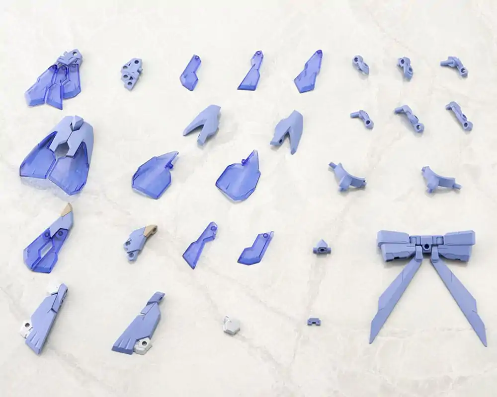 Kotobukiya M.S.G. Model Kit Zubehör-Set Mecha Supply 33 Armor Type E Dress Ver. Light Blue Produktfoto