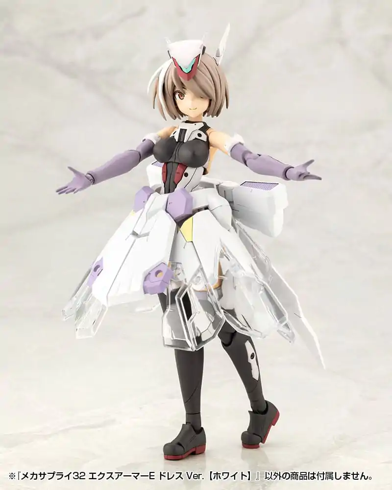 Kotobukiya M.S.G. Model Kit Zubehör-Set Mecha Supply Y32 Expansion Armor Type E Dress Ver. White Produktfoto