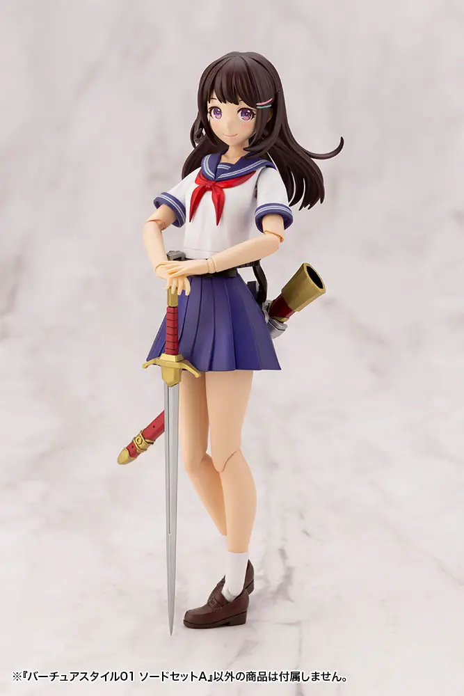 Kotobukiya M.S.G. Modellbausatz Zubehörset Virtuous Style 01 Sword set A Produktfoto