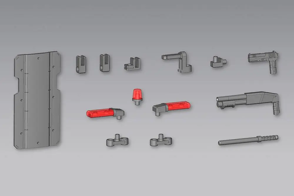 Kotobukiya M.S.G. Model Kit Zubehör-Set Weapon Unit 41 Ballistic Shield Produktfoto