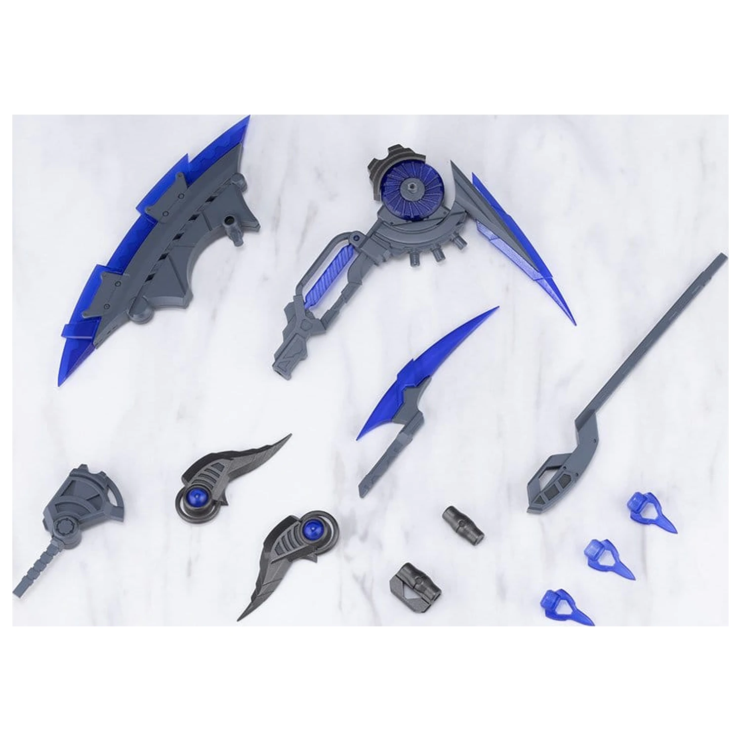 Kotobukiya M.S.G. Modell Bausatz Zubehör Set Heavy Weapon Unit 80 Evil Axe Gray Ver. 26 cm Produktfoto