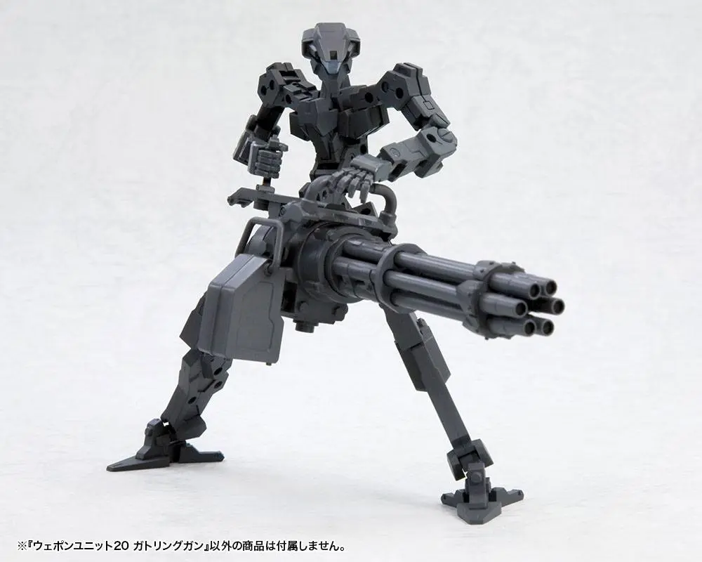 Kotobukiya M.S.G. Model Kit Zubehör-Set Weapon Unit 20 Gatling Gun Produktfoto