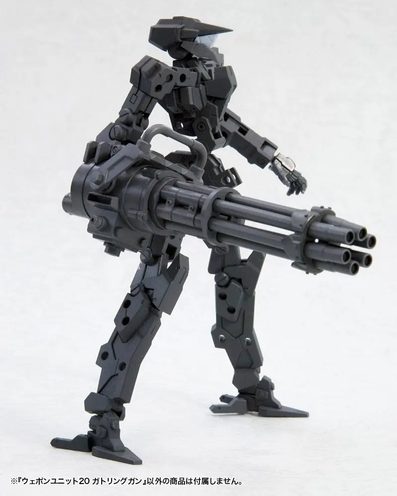 Kotobukiya M.S.G. Model Kit Zubehör-Set Weapon Unit 20 Gatling Gun Produktfoto