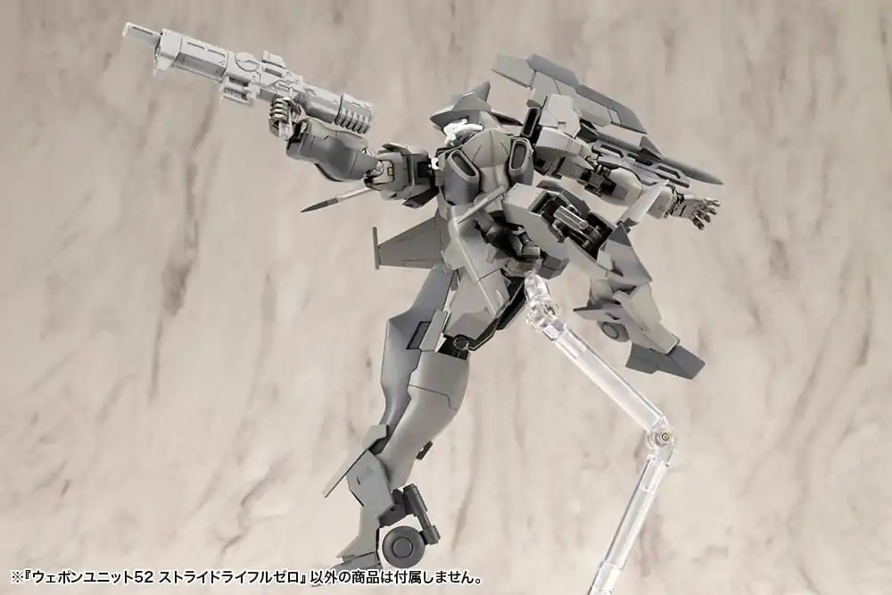 Kotobukiya M.S.G. Modellbausatz Zubehör Set Weapon Unit 52 Stride Rifle Zero Produktfoto