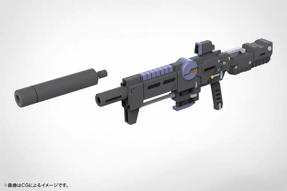 Kotobukiya M.S.G. Modellbausatz Zubehör Set Weapon Unit 52 Stride Rifle Zero Produktfoto