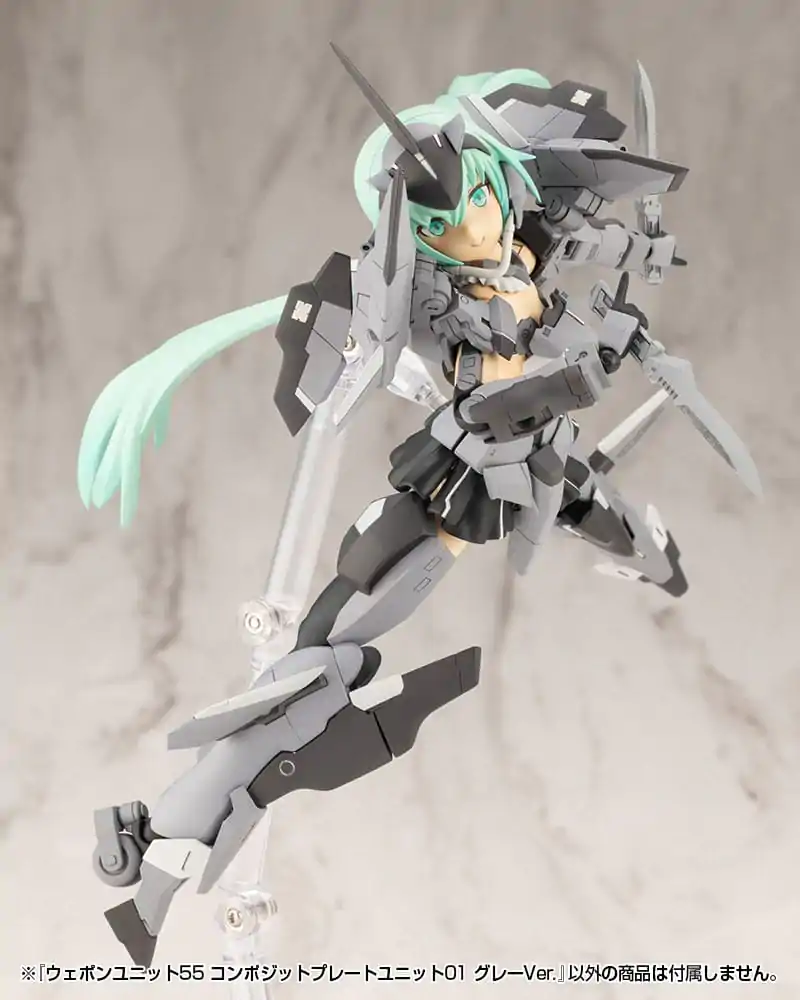 Kotobukiya M.S.G. Model Kit Weapon Unit 55 Composite Plate Unit 01 Gray Ver. Produktfoto