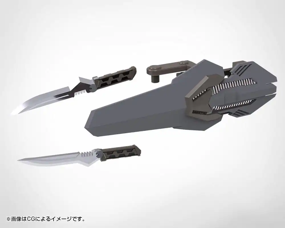 Kotobukiya M.S.G. Model Kit Weapon Unit 55 Composite Plate Unit 01 Gray Ver. Produktfoto
