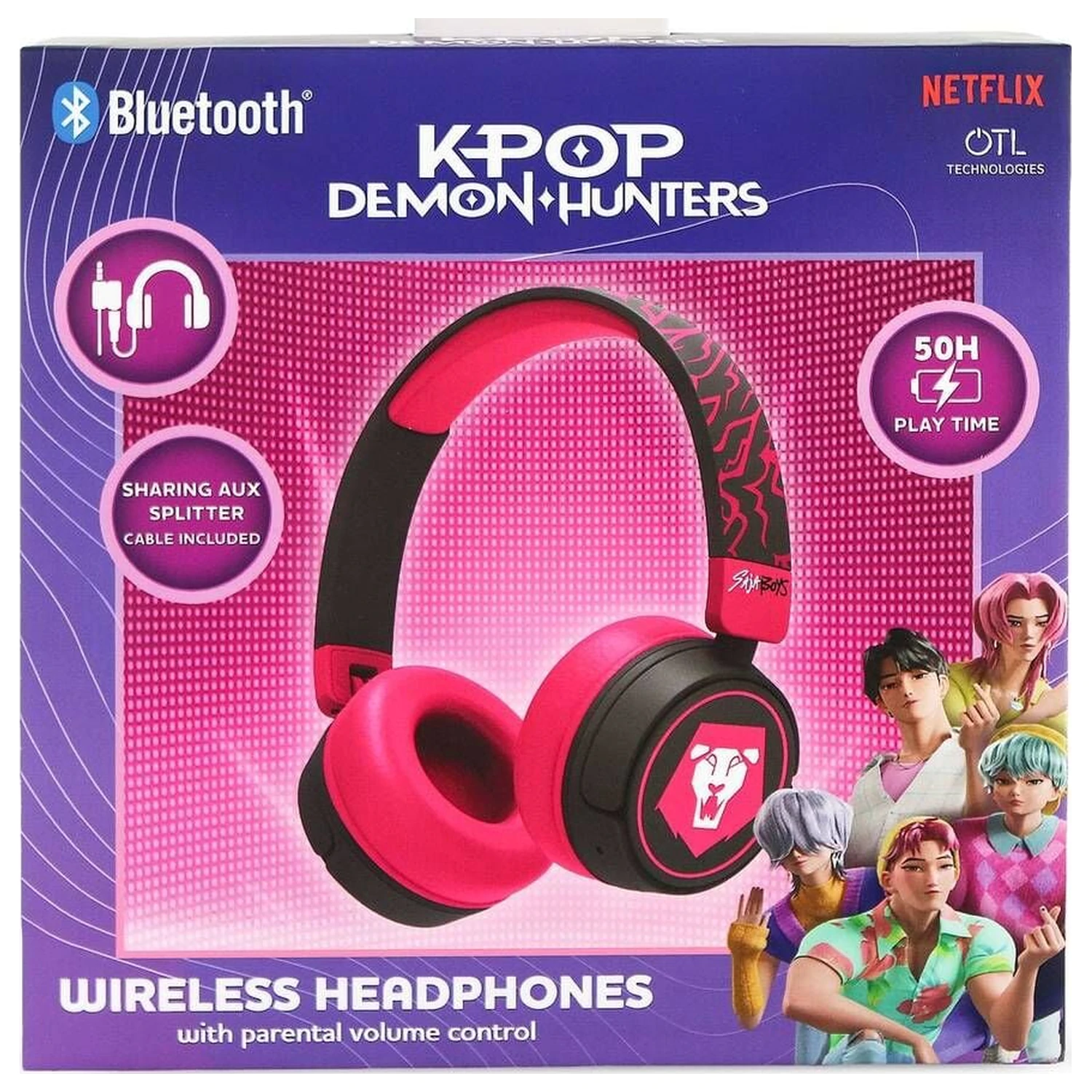 Kpop Demon Hunter Saja Boys core Kopfhörer Produktfoto