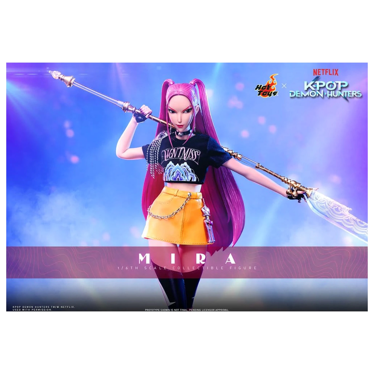KPop Demon Hunters Actionfigur 1/6 Mira 28 cm Produktfoto