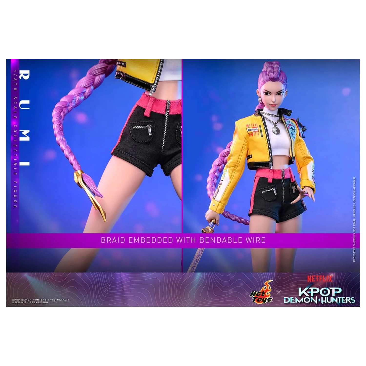 KPop Demon Hunters Actionfigur 1/6 Rumi 28 cm Produktfoto