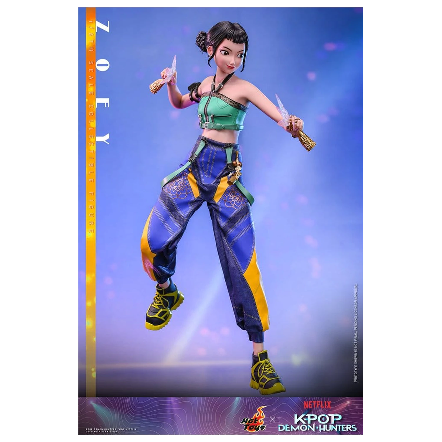 KPop Demon Hunters Actionfigur 1/6 Zoey 27 cm Produktfoto