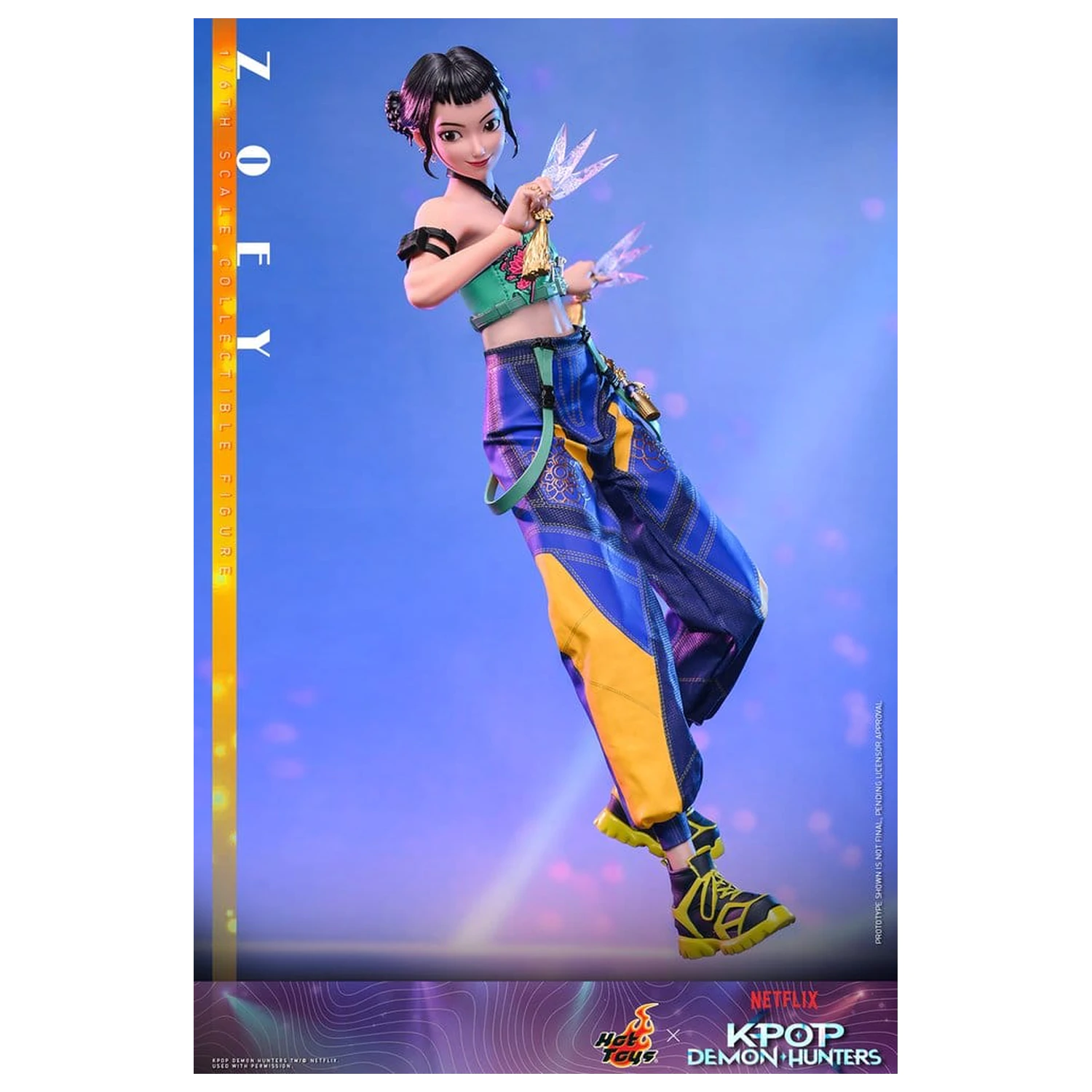 KPop Demon Hunters Actionfigur 1/6 Zoey 27 cm Produktfoto