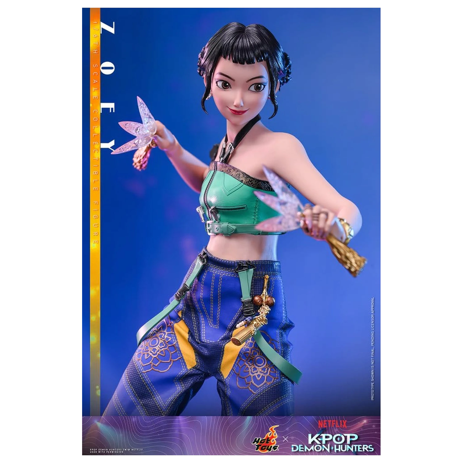 KPop Demon Hunters Actionfigur 1/6 Zoey 27 cm Produktfoto