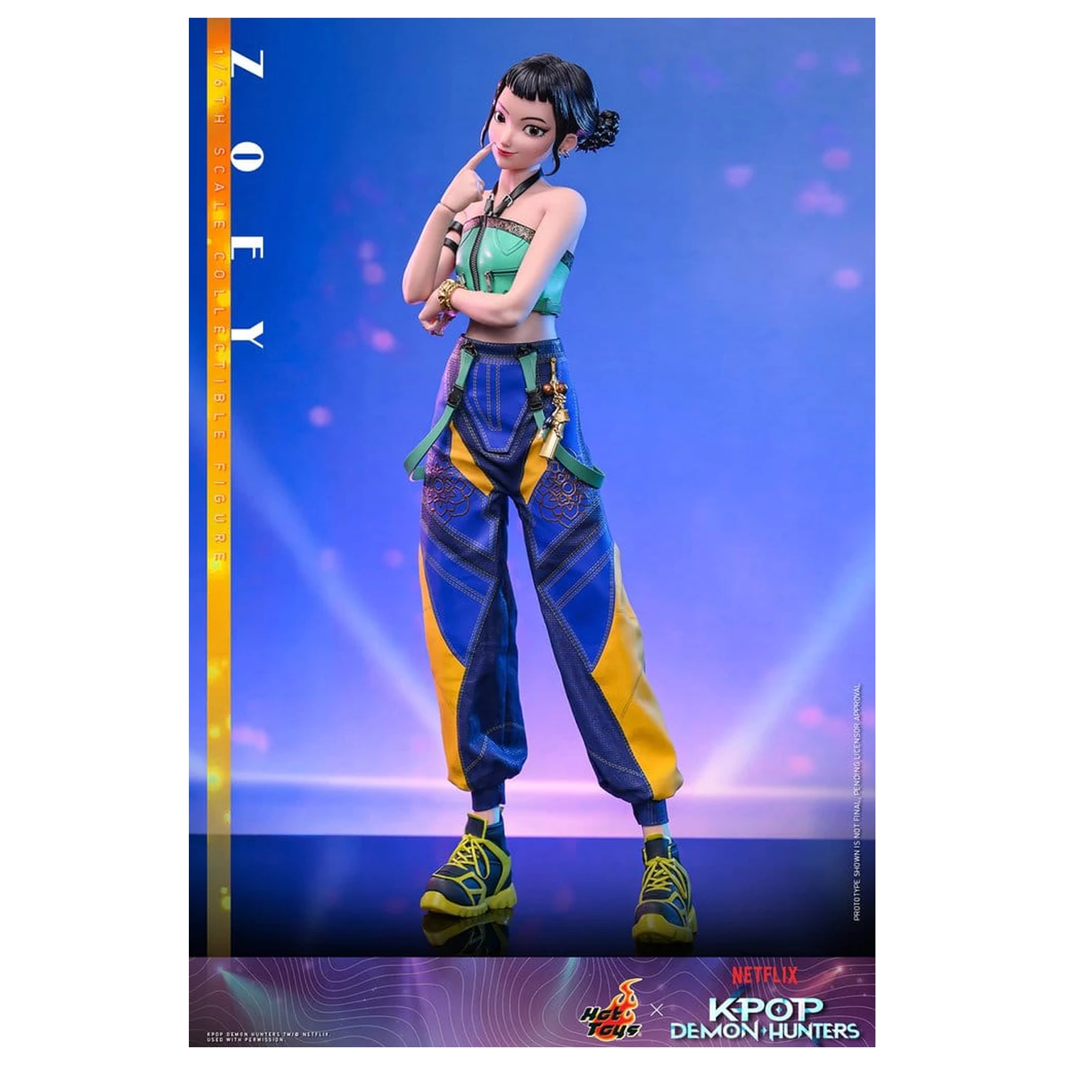 KPop Demon Hunters Actionfigur 1/6 Zoey 27 cm Produktfoto