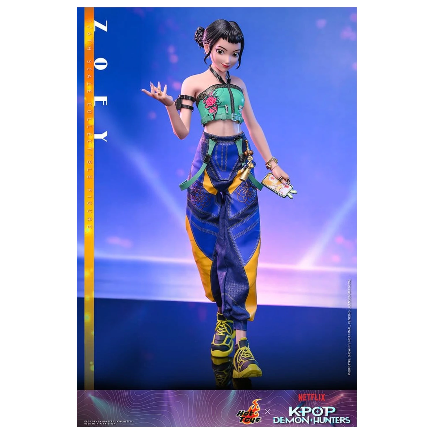 KPop Demon Hunters Actionfigur 1/6 Zoey 27 cm Produktfoto