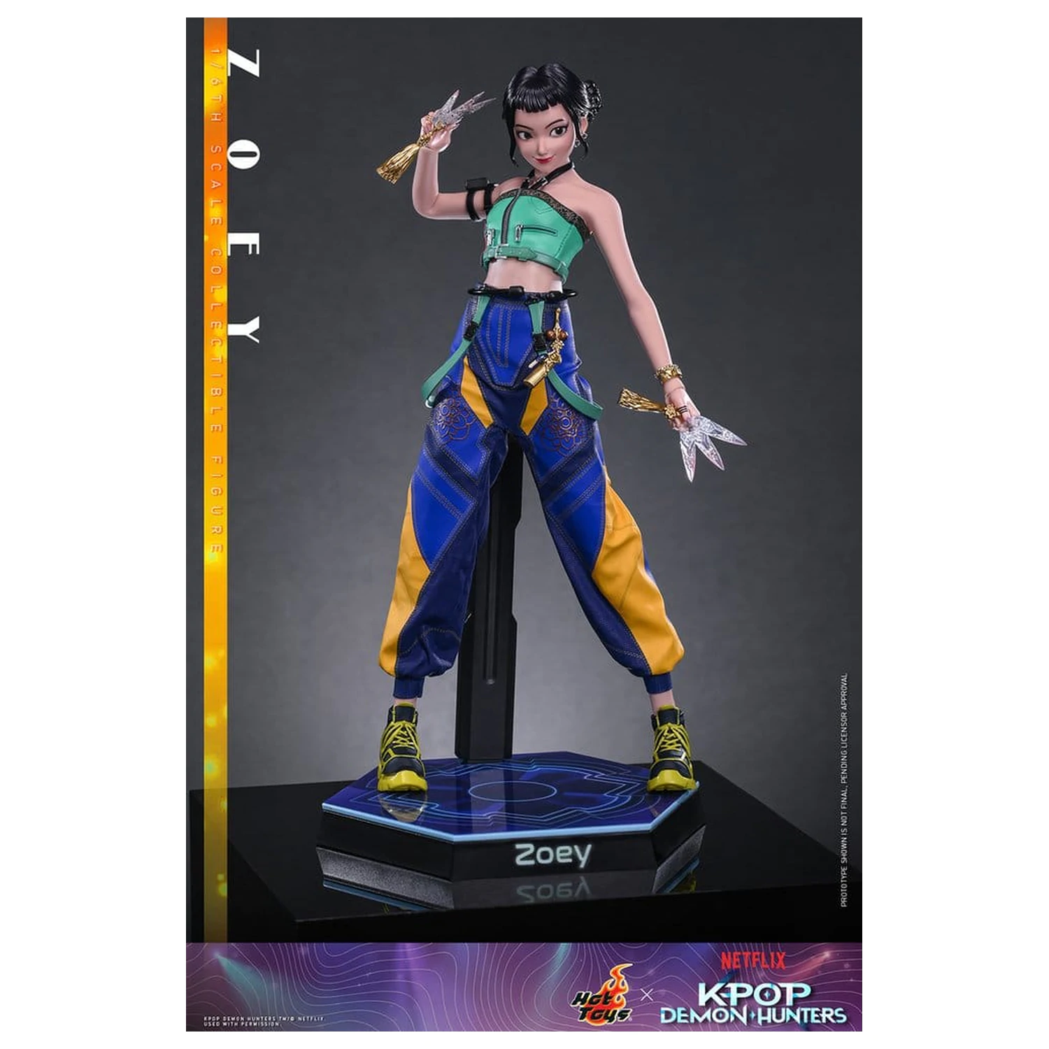 KPop Demon Hunters Actionfigur 1/6 Zoey 27 cm Produktfoto