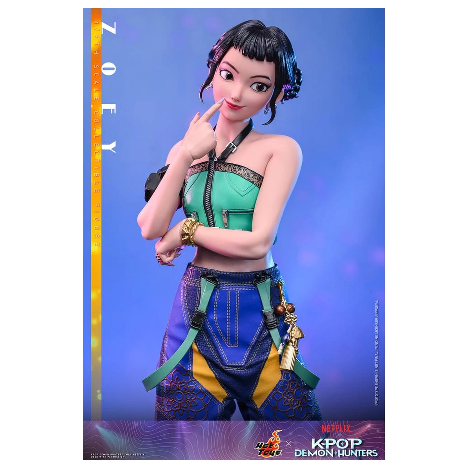 KPop Demon Hunters Actionfigur 1/6 Zoey 27 cm Produktfoto