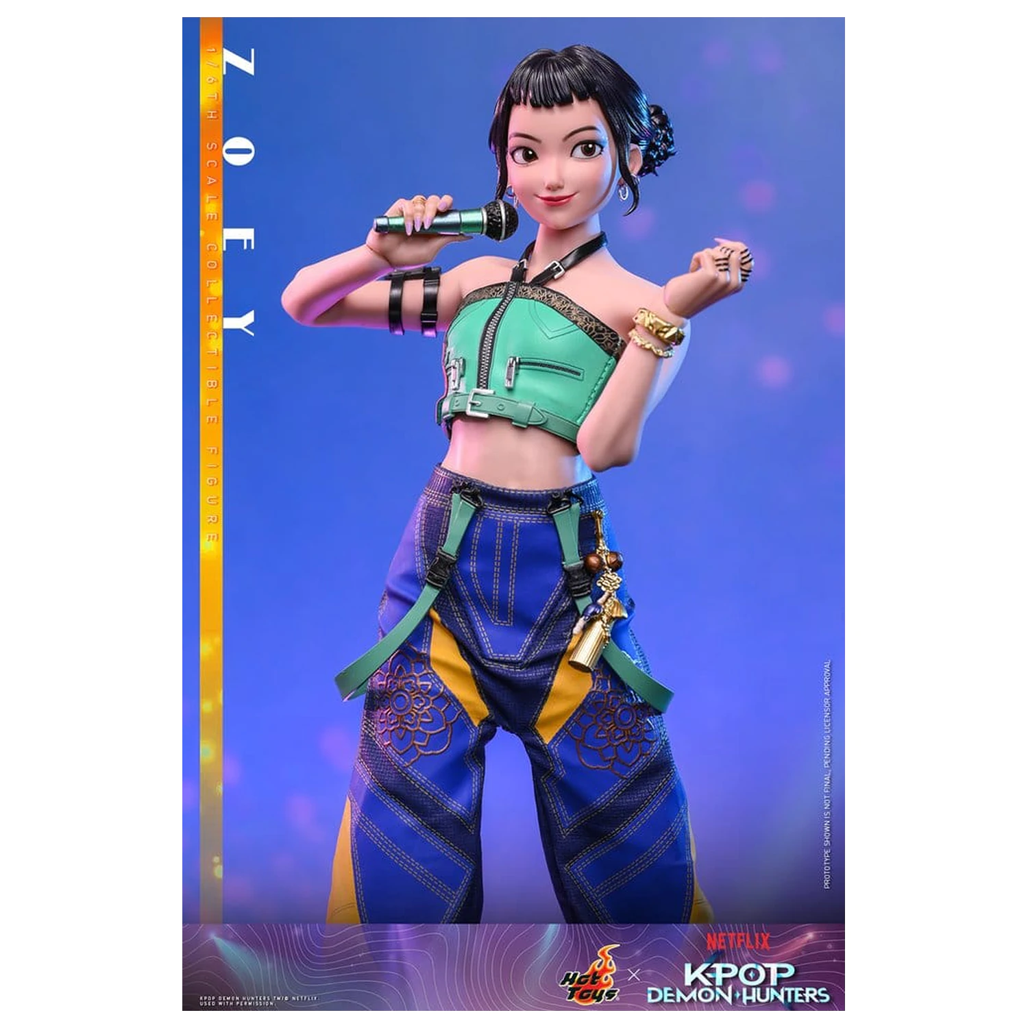 KPop Demon Hunters Actionfigur 1/6 Zoey 27 cm Produktfoto