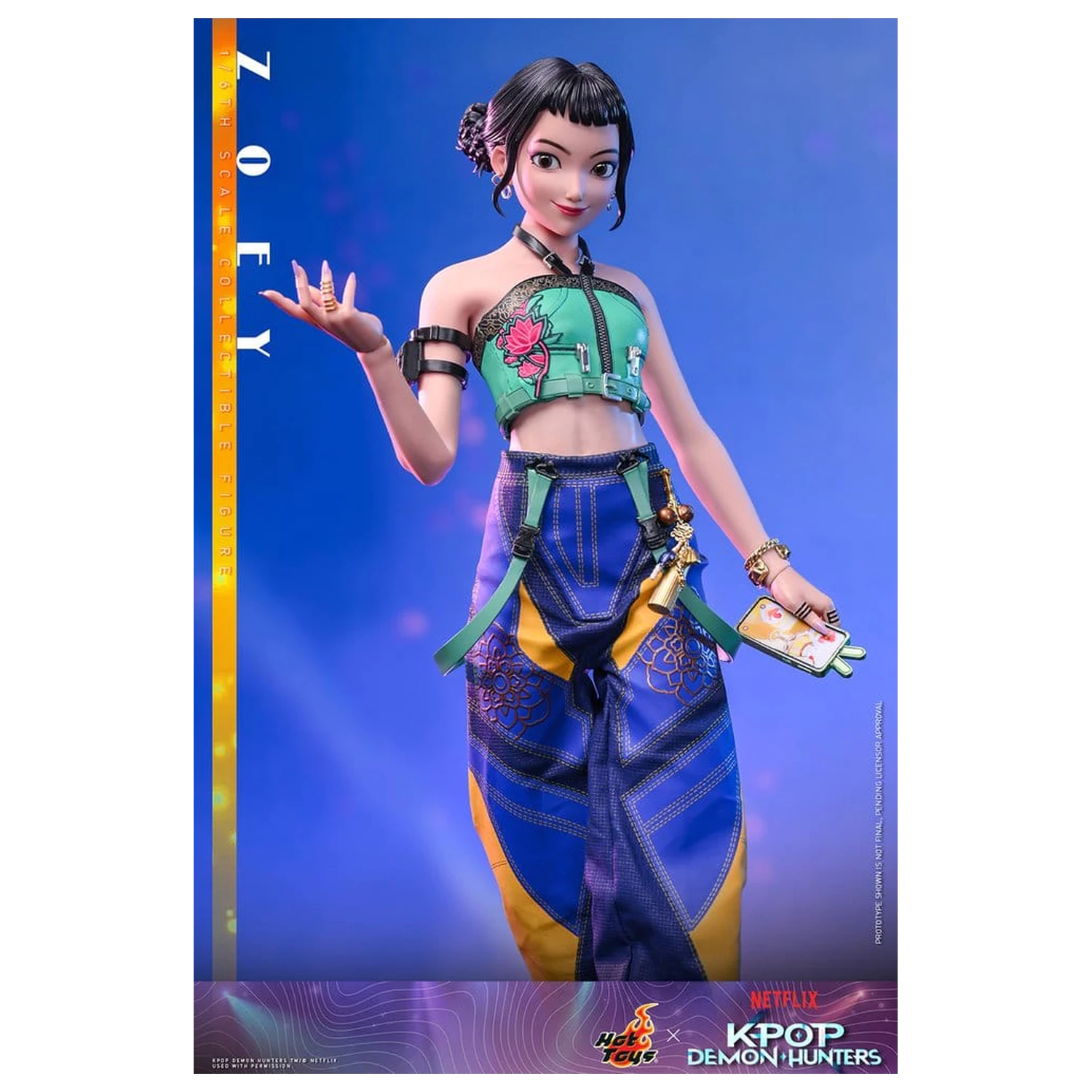 KPop Demon Hunters Actionfigur 1/6 Zoey 27 cm Produktfoto
