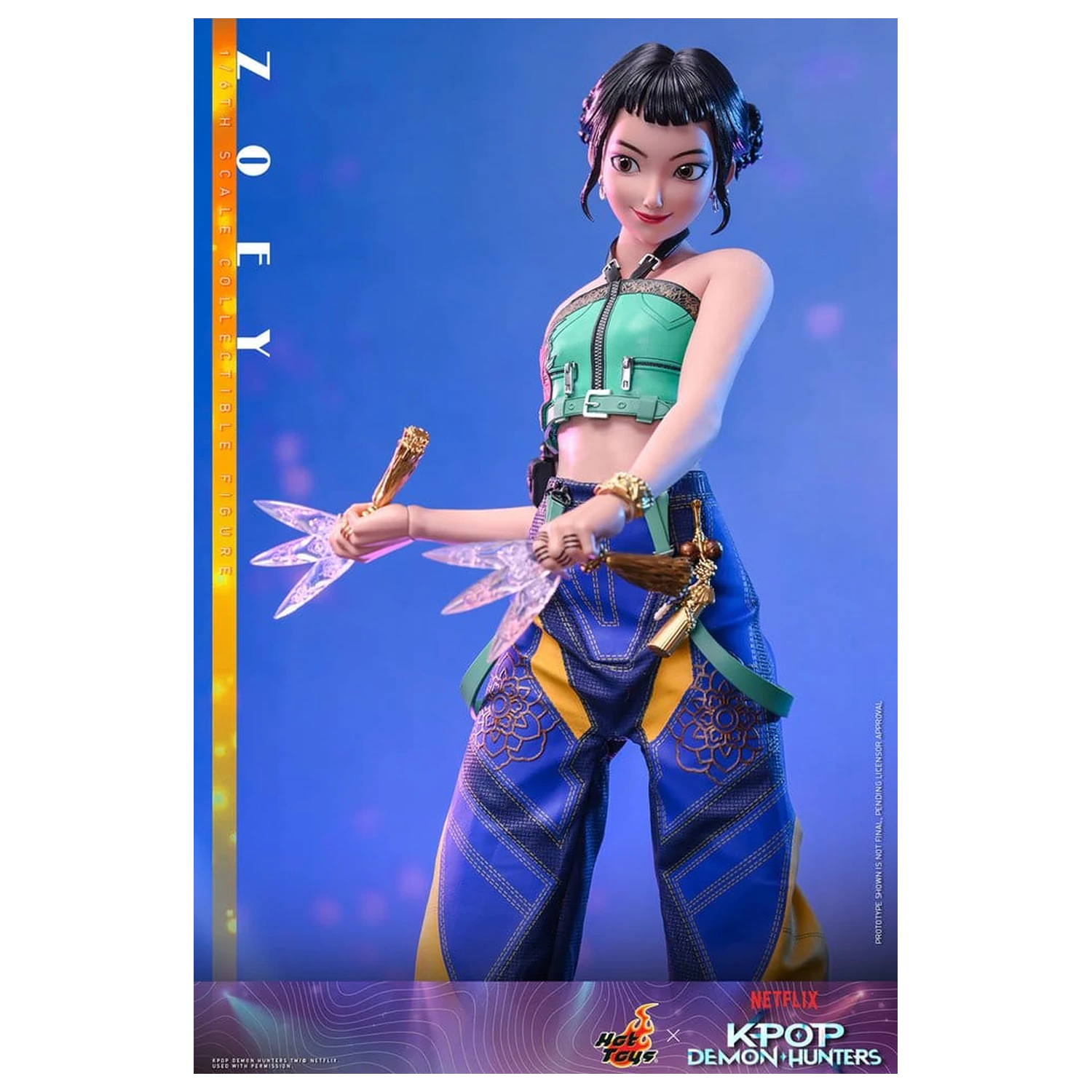KPop Demon Hunters Actionfigur 1/6 Zoey 27 cm Produktfoto