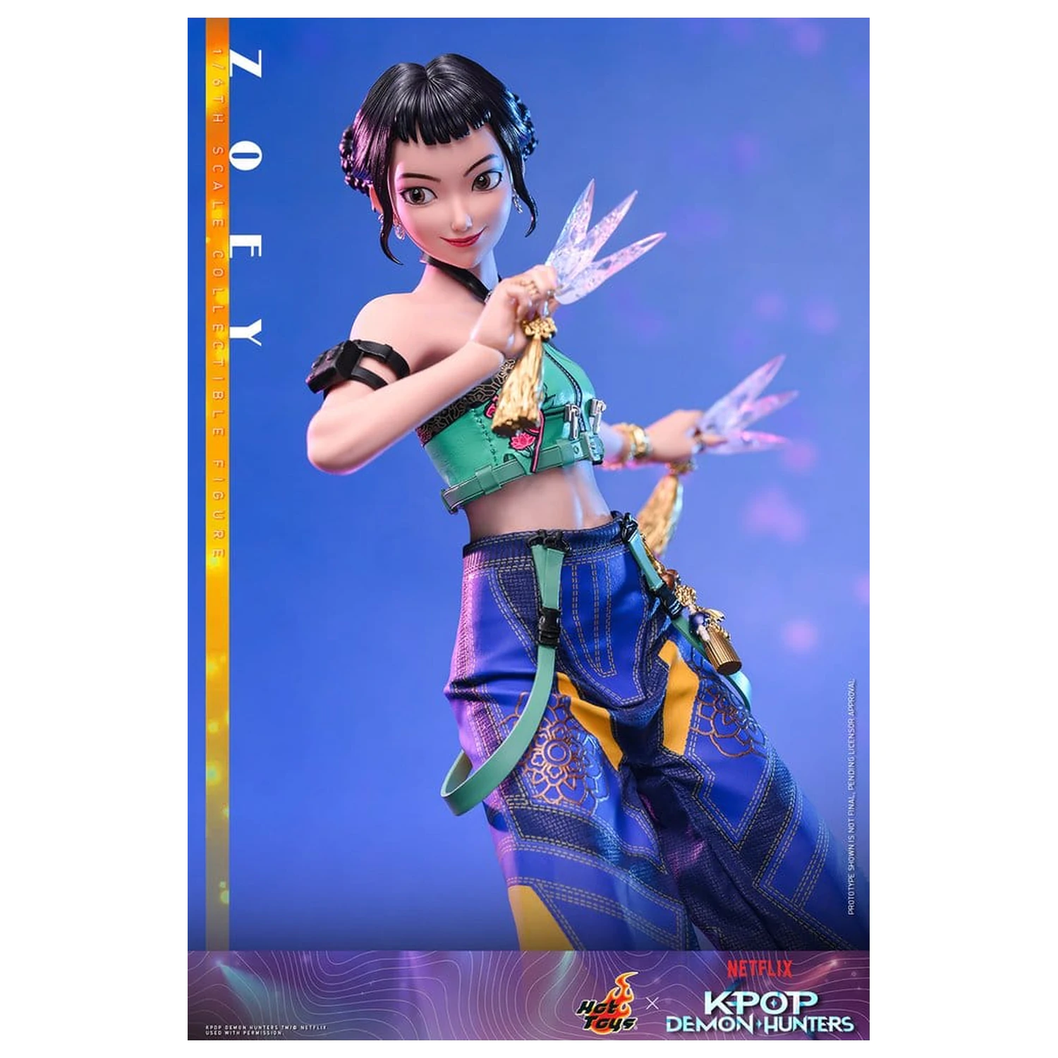 KPop Demon Hunters Actionfigur 1/6 Zoey 27 cm Produktfoto