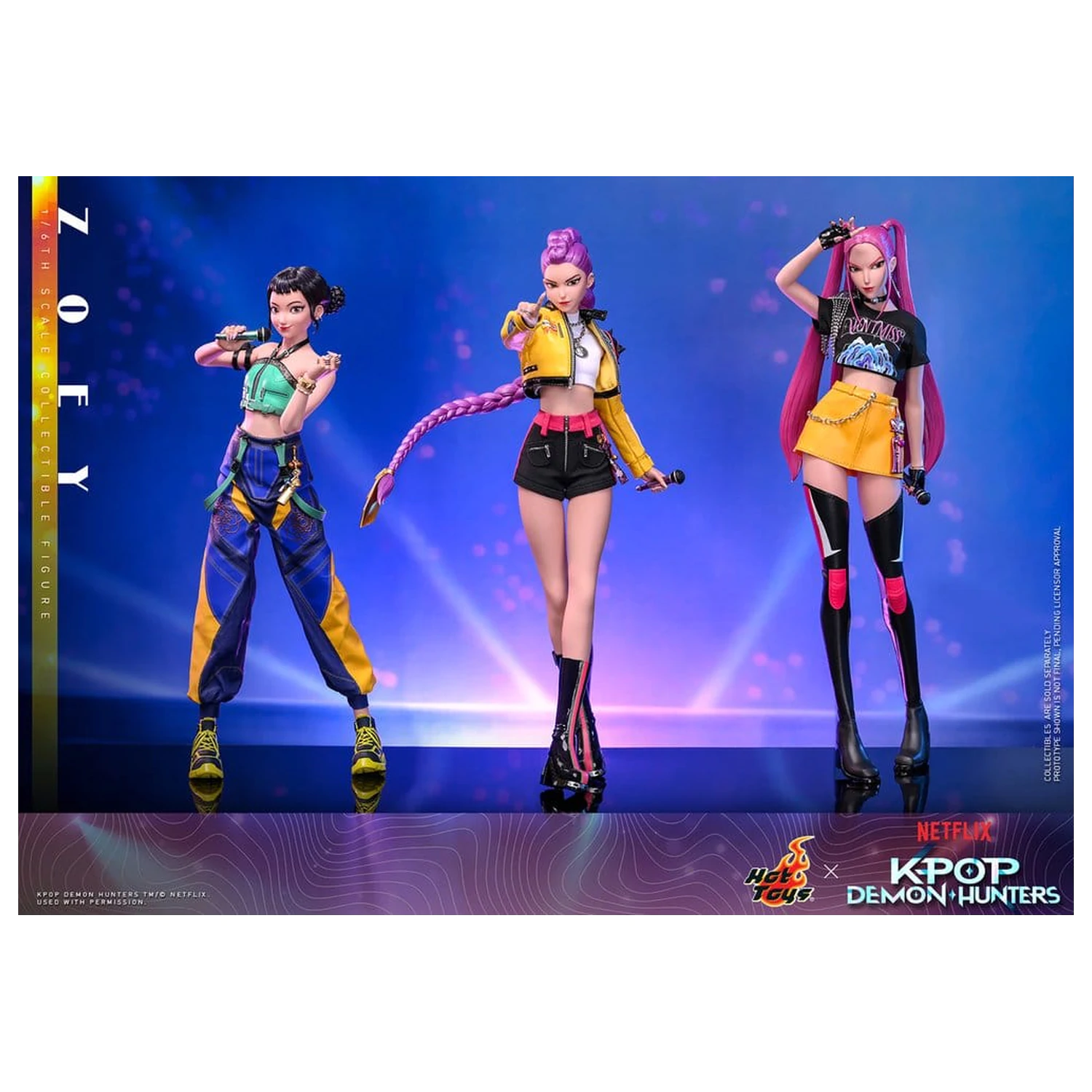 KPop Demon Hunters Actionfigur 1/6 Zoey 27 cm Produktfoto