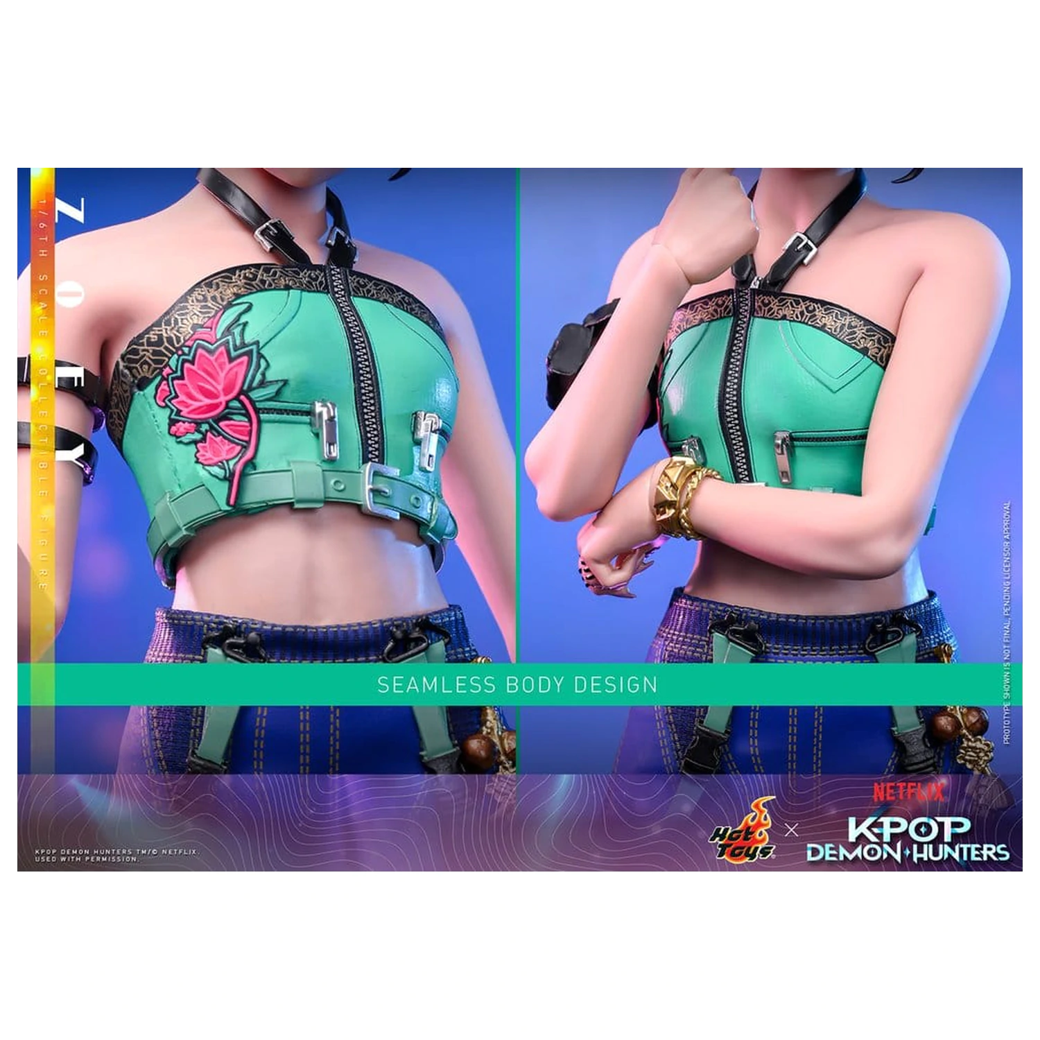KPop Demon Hunters Actionfigur 1/6 Zoey 27 cm Produktfoto