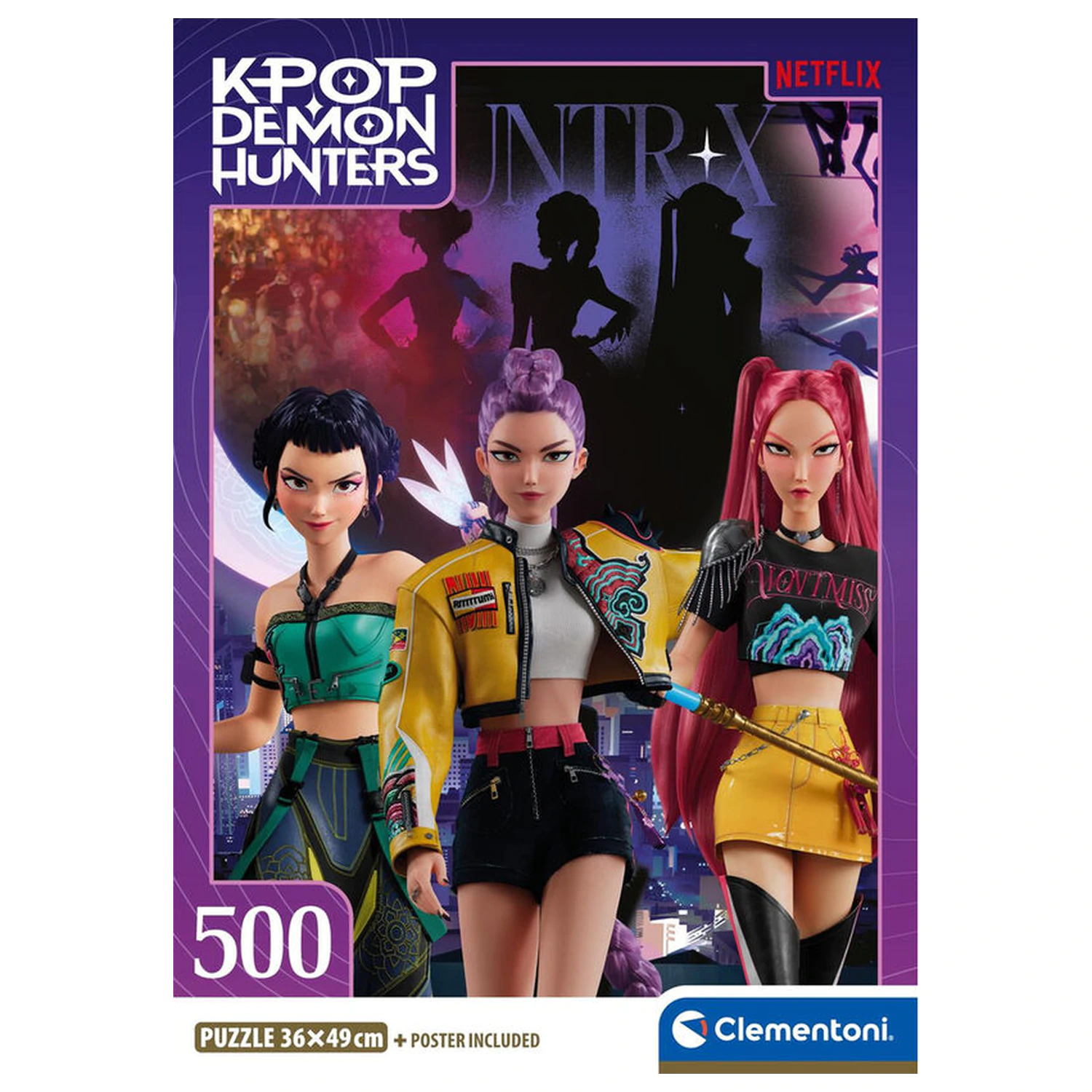 Kpop Demon Hunters 2 Puzzle 104 Teile Produktfoto