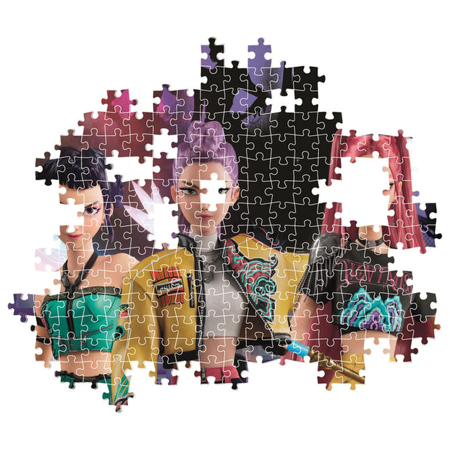 Kpop Demon Hunters 2 Puzzle 104 Teile Produktfoto