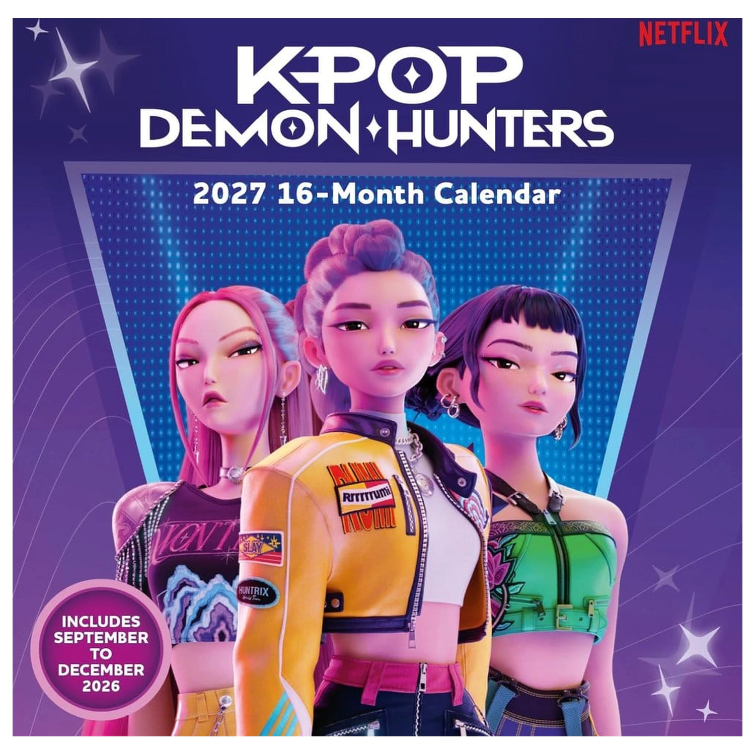 KPop Demon Hunters (2027) Wandkalender Produktfoto