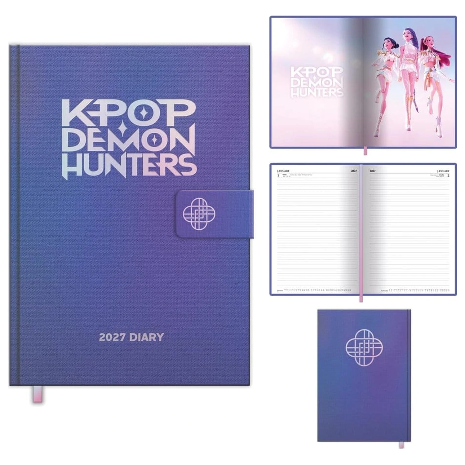 KPop Demon Hunters A5 Tagebuch 2027 Produktfoto