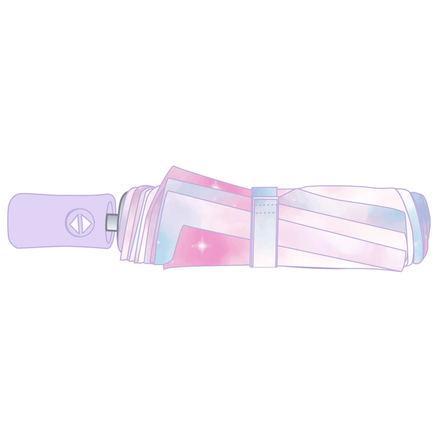 Kpop Demon Hunters Artist automatischer Faltregenschirm Produktfoto