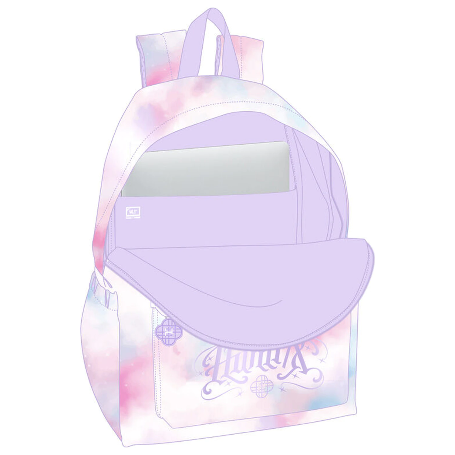 Demon Hunters Kpop Artist Rucksack 43cm Produktfoto