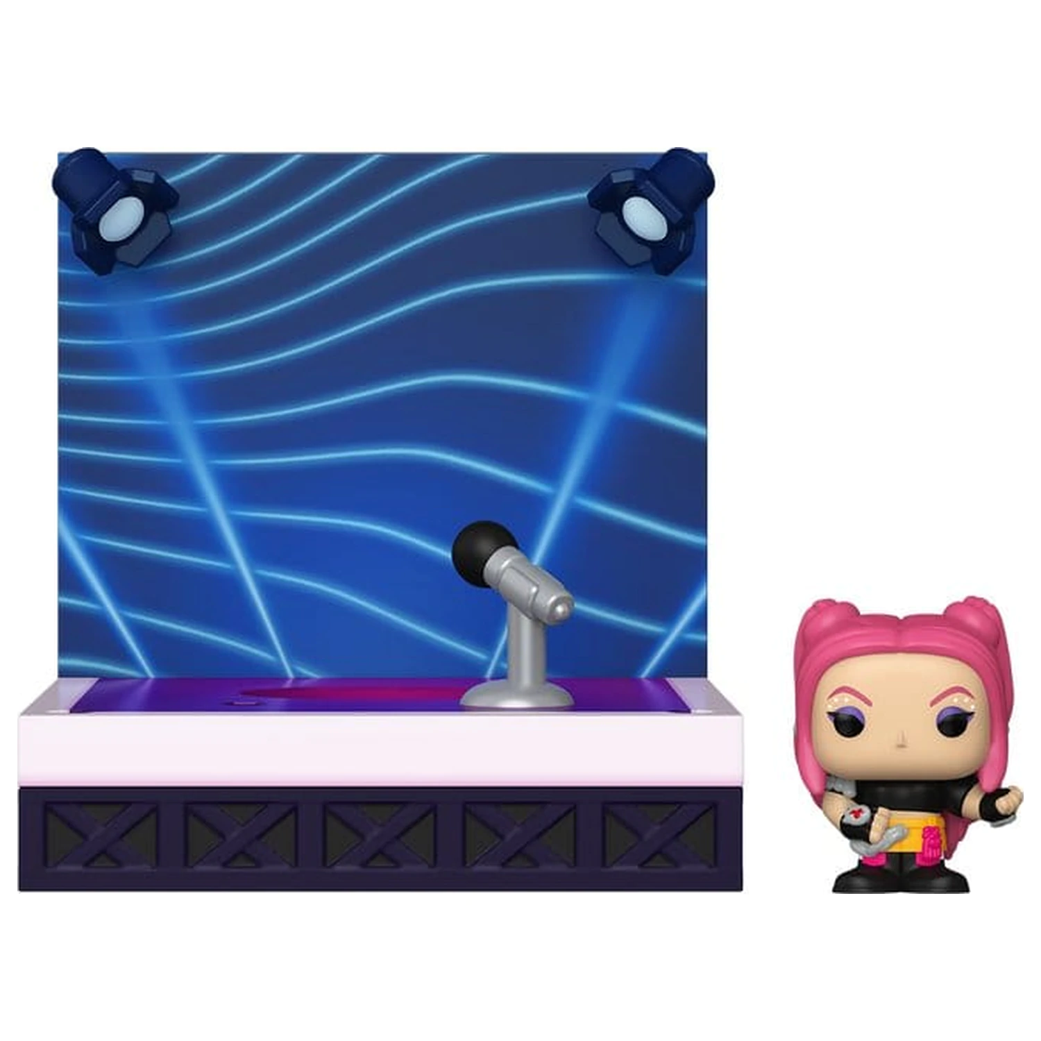 KPop Demon Hunters Bitty Funko POP! Stages Vinyl Figur Mira 2,5 cm Produktfoto