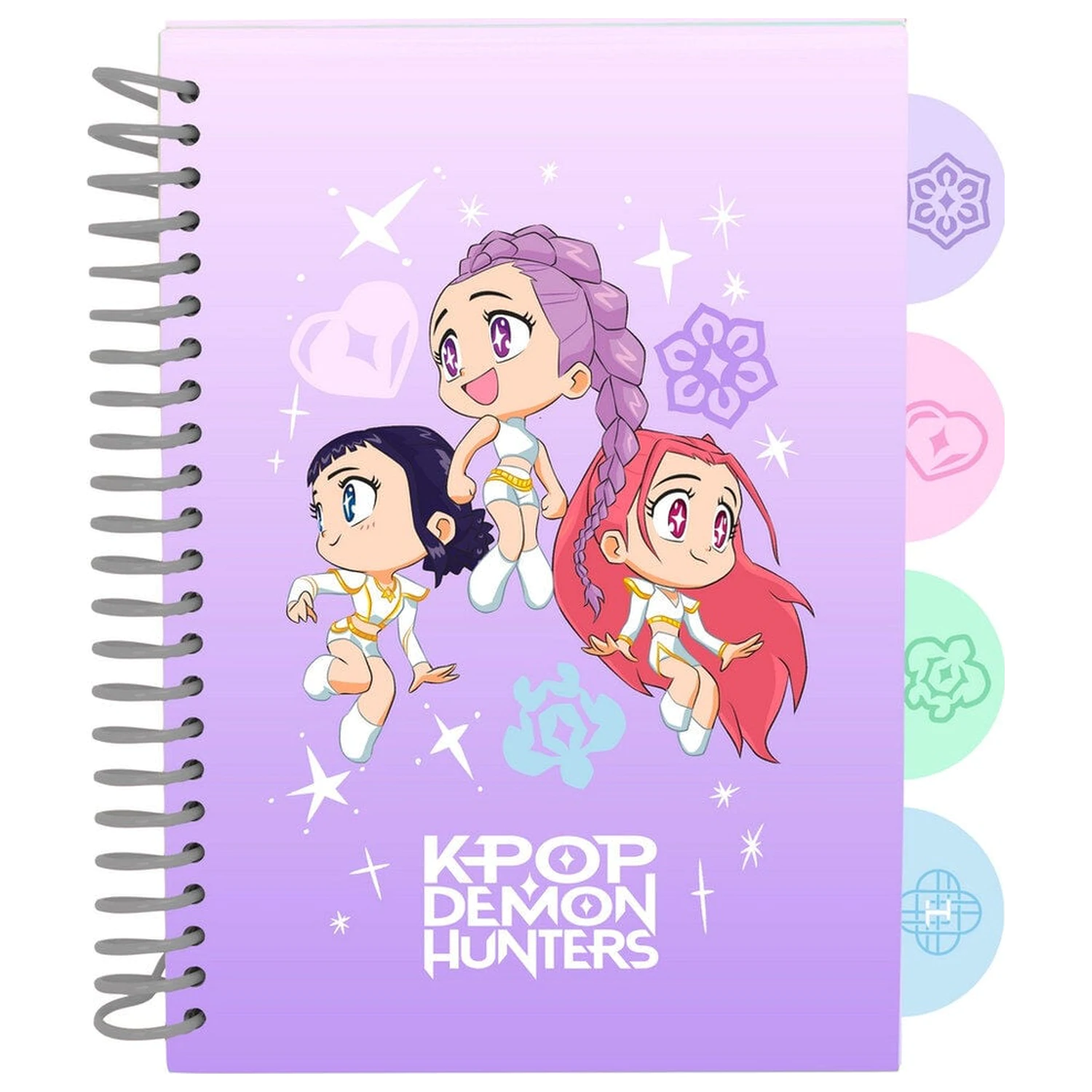 Kpop Demon Hunters Chibi A5 Notizbuch Produktfoto