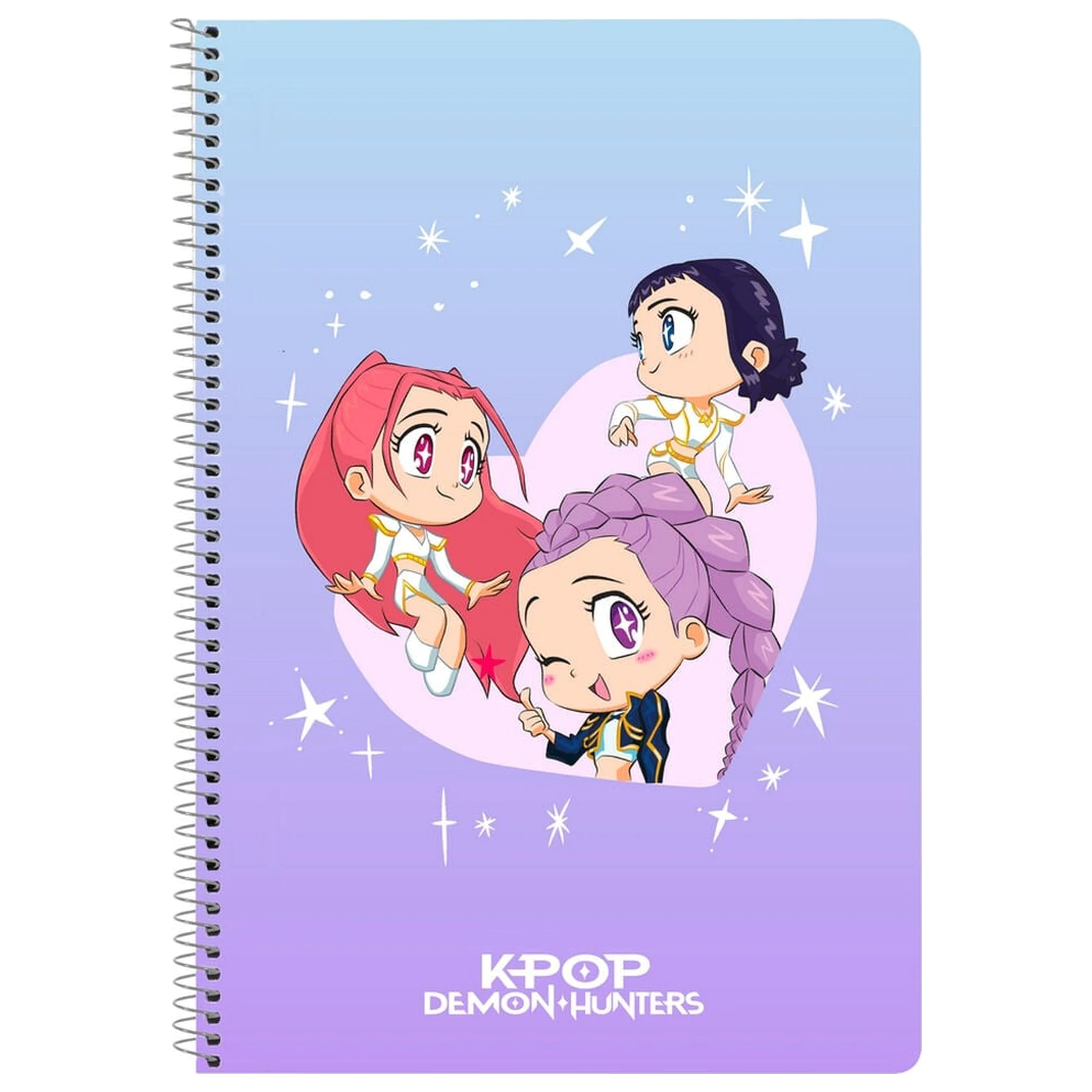Kpop Demon Hunters Chibi A5 Notizbuch Produktfoto