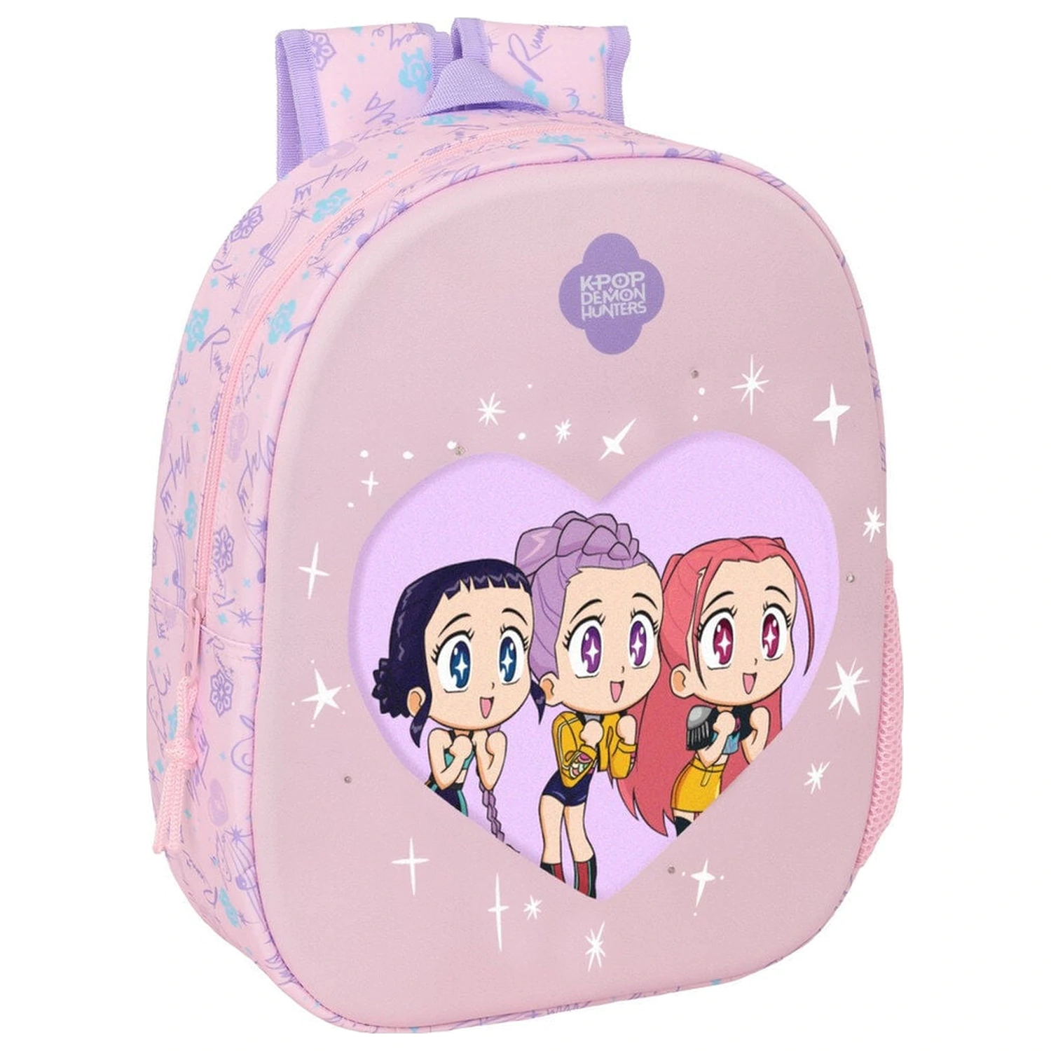 Kpop Demon Hunters Chibi LEDS 3D Rucksack 33 cm Produktfoto