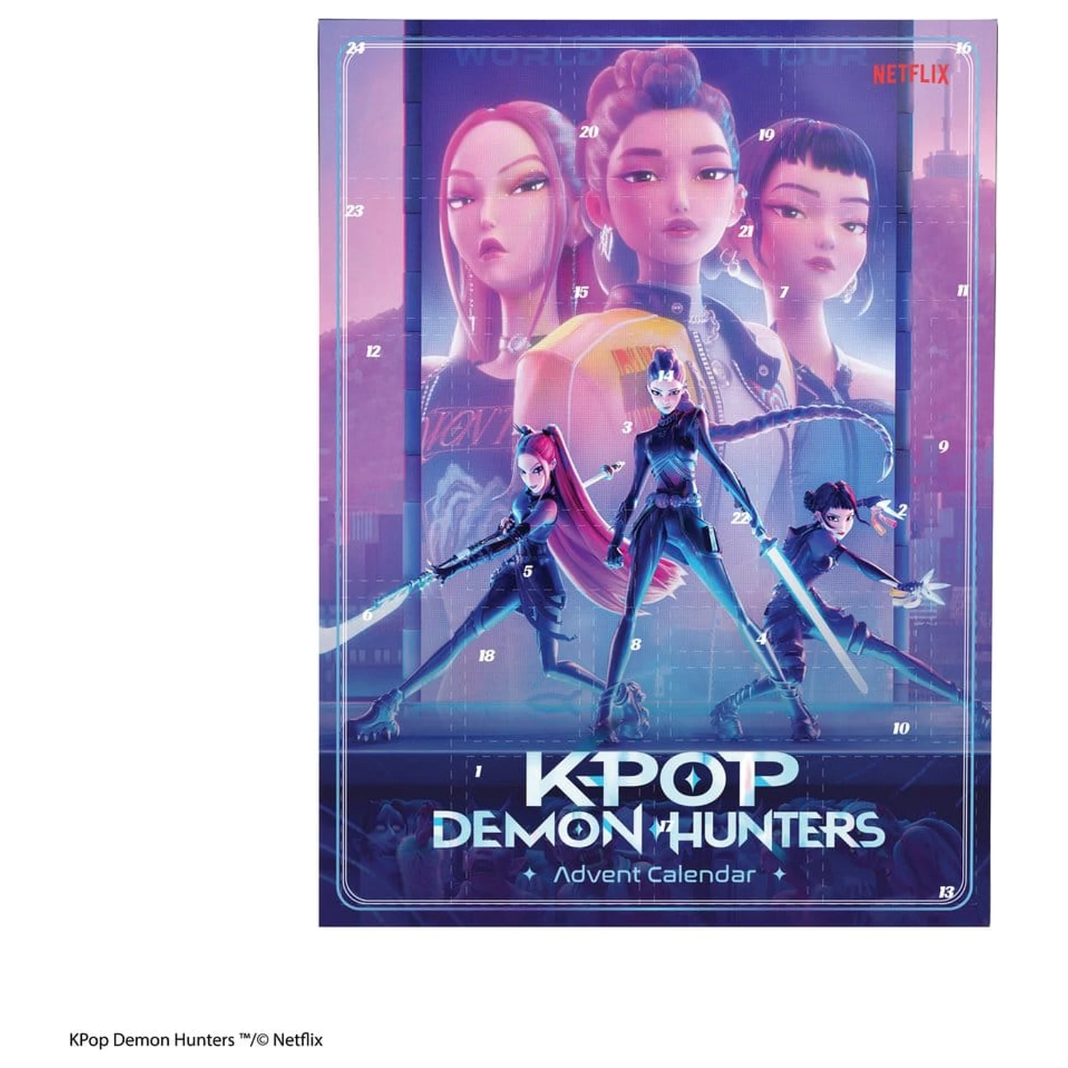 KPop Demon Hunters Classic Adventskalender 2026 Produktfoto