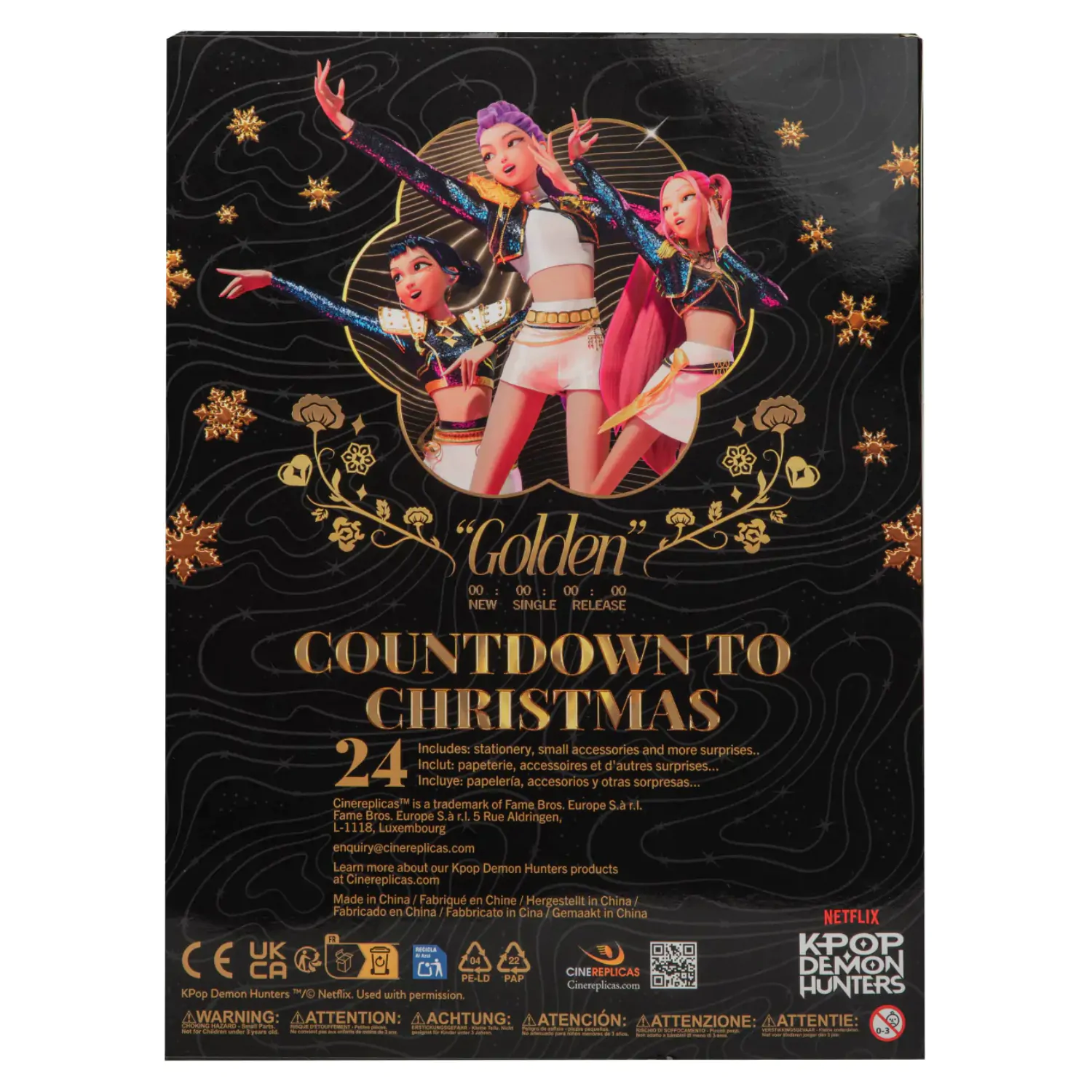 KPop Demon Hunters Classic Adventskalender 2026 Produktfoto